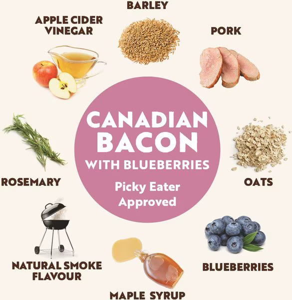 Northern Biscuit Canadian Bacon with Blueberries Crunchy Dog Treats, 500-g bag