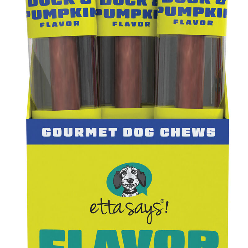 Etta Says! Flavor Fusion Chews - Duck & Pumpkin