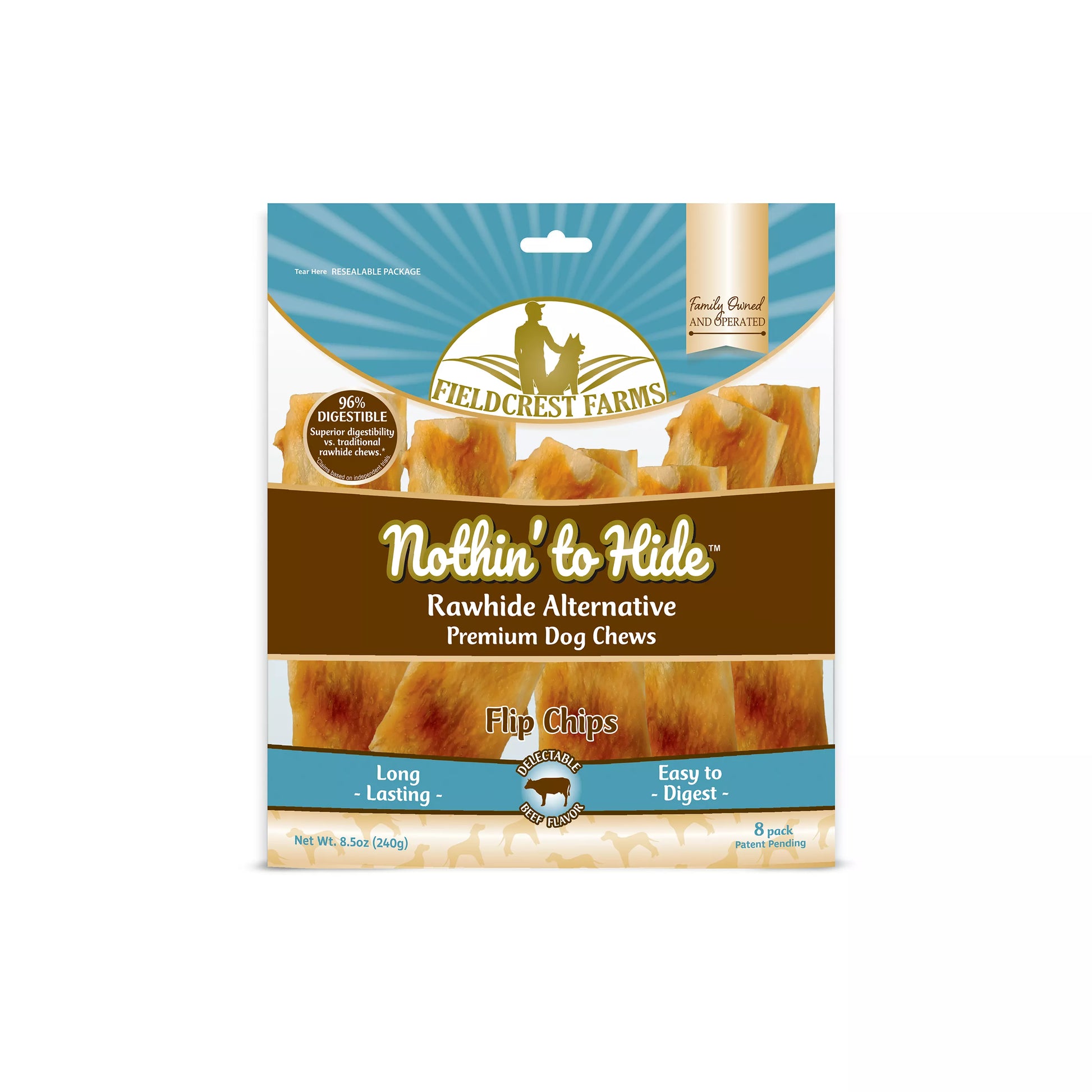 Nothin' to Hide Beef 50 pack small twists