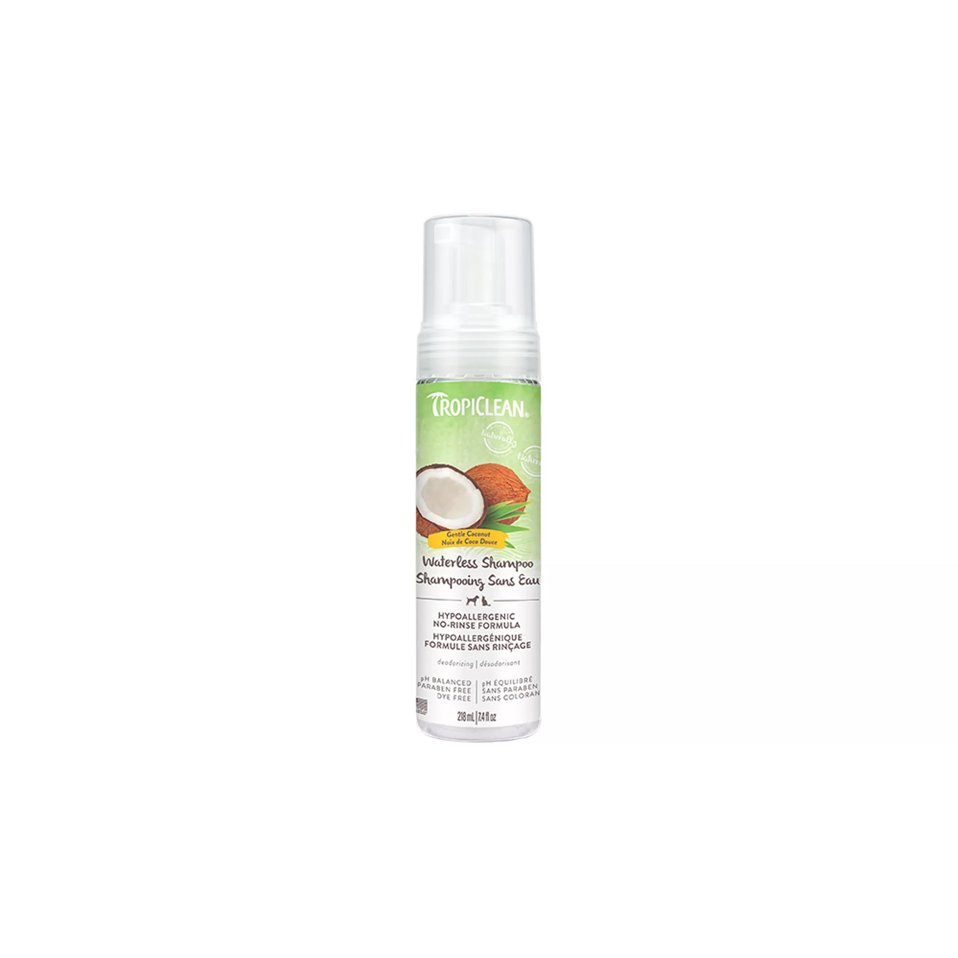 Tropiclean Waterless Shampoo Hypoallergenic