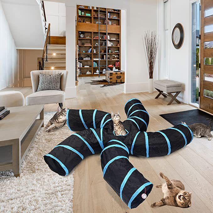 Tree Pattern Tunnel Cat Toy