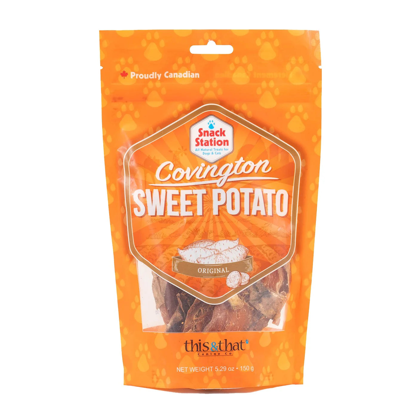This & That Sweet Potato Dog Chews 150 g