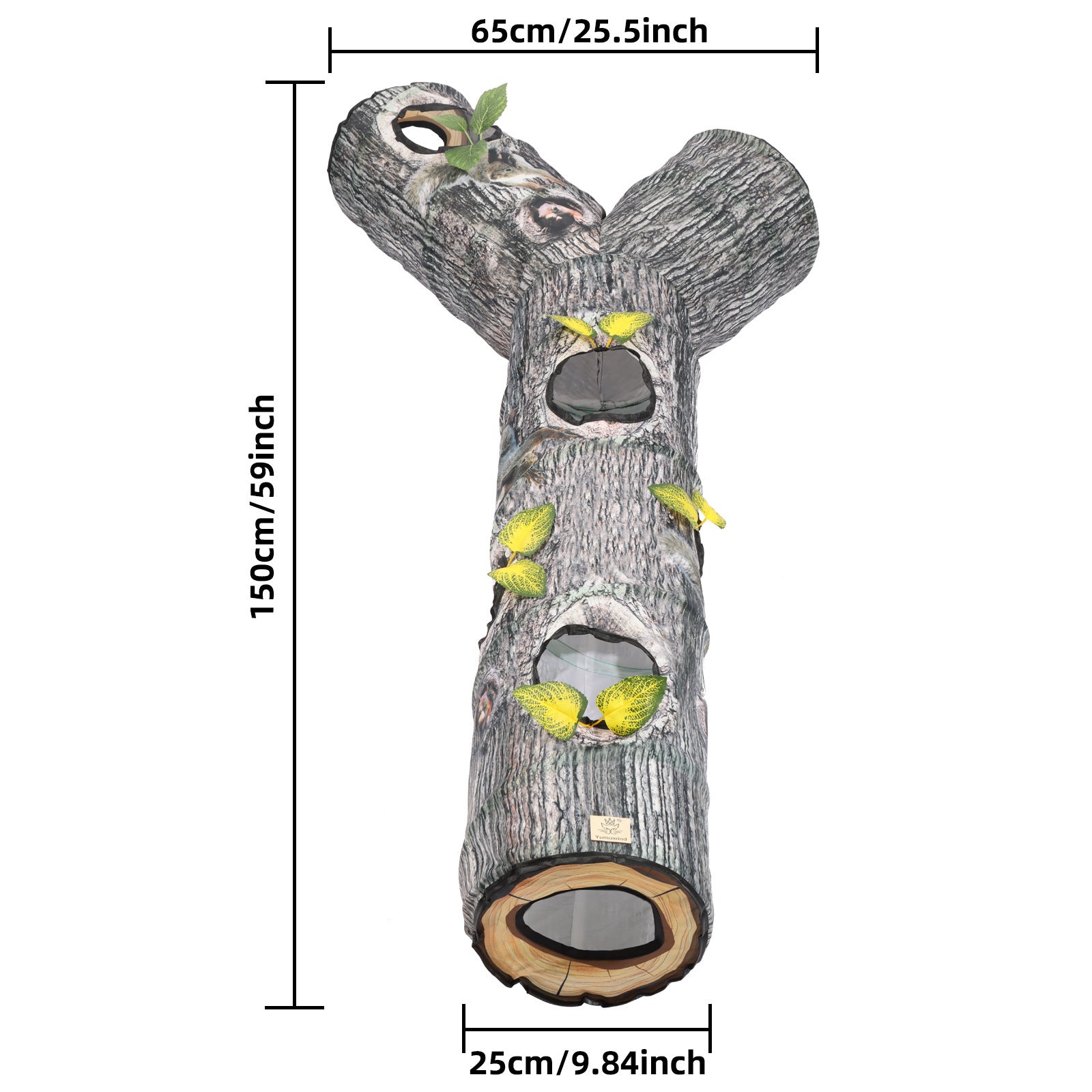 Tree Pattern Tunnel Cat Toy